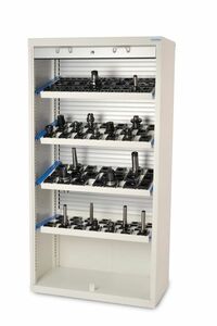 CNC-Rollladenschrank, Kunststoff-Rollladen, 4 CNC-Werkzeugrahmen