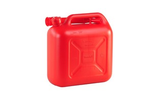 Kraftstoff-Kanister STANDARD 10 L, rot, HD-PE, UN-Zulassung