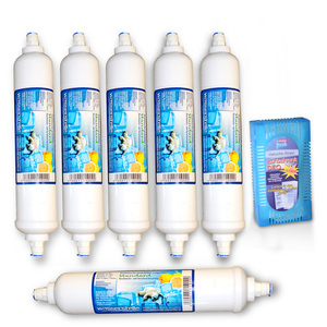 6xKhlschrankfilt. Wasserstelle Standard f. SBS, +Khlschr. DEO-Filter