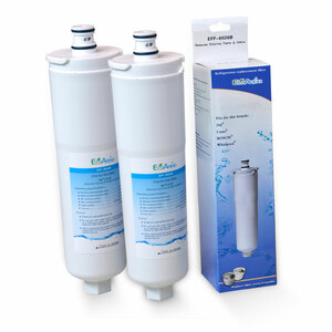 2x Cuno 3M CS-52 Wasserfilter Bosch Khlschrank kompatibel, EcoAqua EFF-6026B