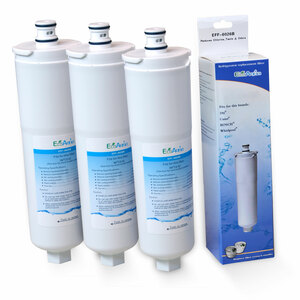 3x Cuno 3M CS-52 Wasserfilter Bosch Khlschrank kompatibel, EcoAqua EFF-6026B