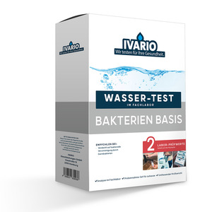 Ivario Wassertest Bakterien Basis, Test auf E.-Coli  und coliforme Keime