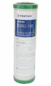 Aktivkohleblockfilter 9-3/4 0,5 m von Pentek / Pentair CBR2-10R - USA