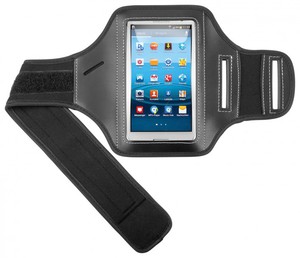 Armband Goobay schwarz Schnellverschluss fr Samsung Galaxy S3 i9300 S4 i9500