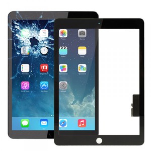 Apple iPad Air Schwarz Display Displayglas TouchScreen Scheibe Reparatur Kit