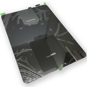 Samsung GH82-13895A Akkudeckel Deckel fr Galaxy Tab S3 SM-T820 + Klebepad Schwarz