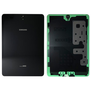 Samsung GH82-13894A Akkudeckel Deckel fr Galaxy Tab S3 LTE SM-T825 + Klebepad Schwarz