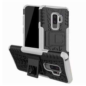 Hybrid Case 2teilig Outdoor Wei fr Samsung Galaxy S9 G960F Tasche Hlle 