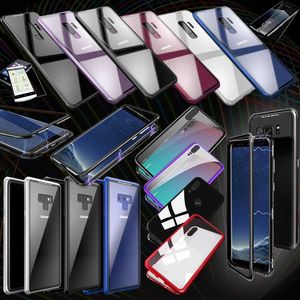 Magnet / Glas Case Bumper fr viele Smartphone Modelle Tasche Case Hlle Cover New Style