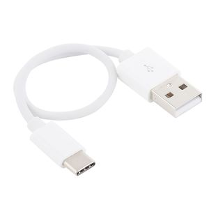 22 cm Daten / Lade Kabel Adapter USB auf Typ-C Wei fr verschiedene Smartphones Neu hochwertig