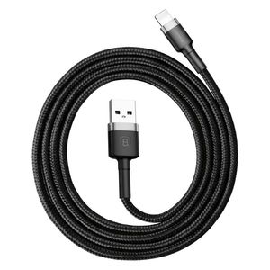 Baseus Ladekabel fr Apple iPhone iPad iPod Schwarz USB Sync Cable 8Pin Datenkabel