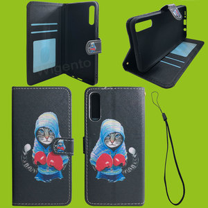 Fr Xiaomi Redmi Note 9S / 9 Pro Kunst-Leder Handy Tasche Book Motiv 54 Schutz Hlle Case Cover Etui Neu