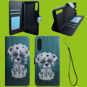 Fr Xiaomi Redmi Note 9S / 9 Pro Kunst-Leder Handy Tasche Book Motiv 60 Schutz Hlle Case Cover Etui Neu