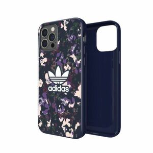 Adidas GRAPHIC Silicone Case fr Apple iPhone 12 / 12 Pro Lila Hlle Case Cover