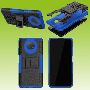 Fr Xiaomi Redmi Note 9T 5G Hybrid Case 2teilig Outdoor Blau Tasche Hlle Cover Schutz