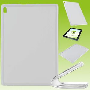 Fr Lenovo Tab E10 TB-X104F 10.1 Transparent Hlle Tablet Tasche Cover + H9 Hart Glas