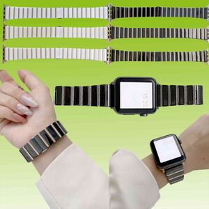 Fr Apple Watch Serie Ultra 1 + 2 49mm 9 8 7 + 6 + 5 + 4 + 3 + 2 + 1 Hochwertiges Keramik / Stahl Ersatz Tausch Uhr Armband Zubehr Neu