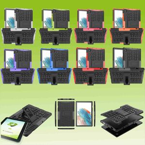 Fr Tablet aufstellbare Outdoor Hybrid Tasche Etuis Cover Case Schutz Robust Neu