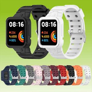 Fr Xiaomi Poco Watch Hochwertiges Kunststoff / Silikon Uhr Sport Armband Neu