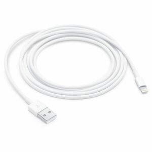 Apple Lightnung auf USB Cable MD819M/A Lightning Ladekabel 2 Meter Wei