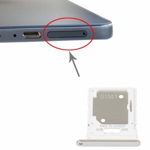 SIM Card Tray + Micro SD Card Tray Karten Halter Adapter Xiaomi Redmi Note 11 Pro 4G / Redmi Note 11 Pro 5G / Redmi Note 11 Pro Plus 5G / Poco X4 Pro 5G Ersatzteil