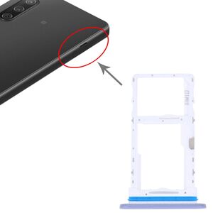 Fr Sony Xperia 10 IV SIM + Mirco SD Karten Halter Tray Ersatzteil Reparatur Lila