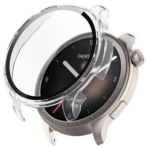 Fr Amazfit Balance Kunststoff Watch Hlle + Schutzglas Transparent