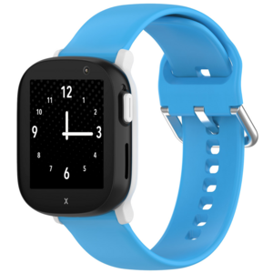 Fr Xplora X6 Play / X6 Children hochwertiges Silikon Watch Ersatz Armband Hellblau