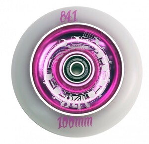 841 Scooter Wheels Dragon 100mm purple incl. Abec 7