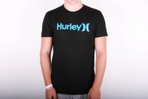 Hurley T-shirt Only & Only black/blue