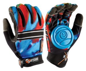 Sector 9 BHNC Slide Gloves - Acid Blue