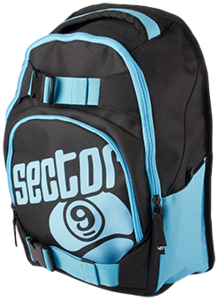 Sector 9 Backpack Pursuit - Black/ Blue