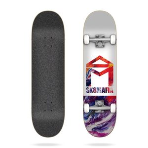 Sk8Mafia Skateboard Complete House Logo Oil Low 7.5?