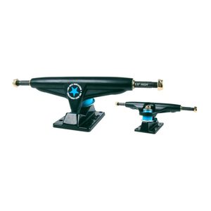 Iron Skateboard Truck High Black 5.8