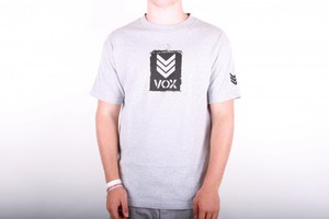 Vox T-shirt Logo grey