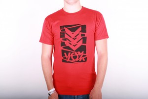 Vox T-shirt Logo red