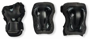 Rollerblade Protection Set Skate Gear Junior 3-Pack black