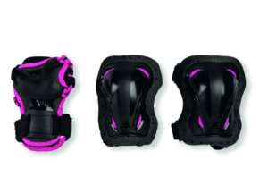 Rollerblade Protection Set Skate Gear Junior 3-Pack black/pink