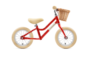 Creme Cycles Push-Bike Mia 12 Red Polka
