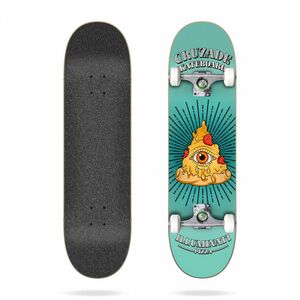 Cruzade Complete Skateboard Illuminati Pizza 8.25