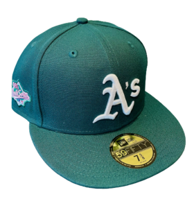 New Era Cap 59-Fifty Oakland Athletics World Series Green