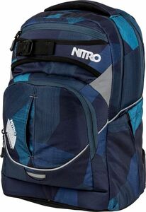 Nitro Bags Superhero Backpack Fragments Blue