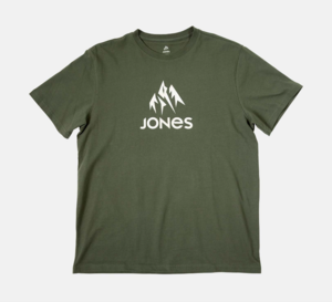 Jones T-Shirt Truckee Frontside Pine Green