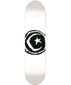 Foundation Skateboard Deck Star & Moon white 8.5 