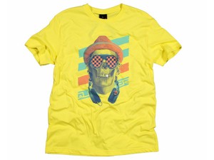 Quiksilver T-shirt Volume Pupper - Yellow