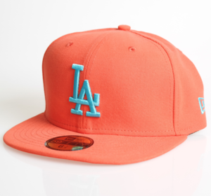 New Era Cap 59-Fifty Los Angeles orange/viceblue