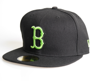 New Era Cap 59-Fifty Boston Red Sox Seas Bas F12 black/lime
