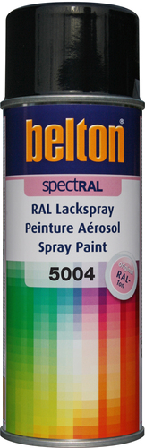 belton Lackspray RAL 5004 Schwarzblau - 400ml Spraydose
