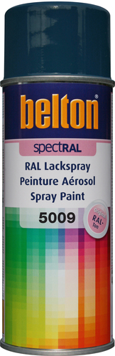 belton Lackspray RAL 5009 Azurblau - 400ml Spraydose