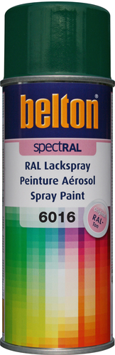 belton Lackspray RAL 6016 Trkisgrn - 400ml Spraydose